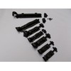 Antique Straight Bolts 6 Inch Black Scroll Straight Door Bolt