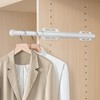 Valet Rod For Closet Pull Out, Heavy Duty Adjustable Valet