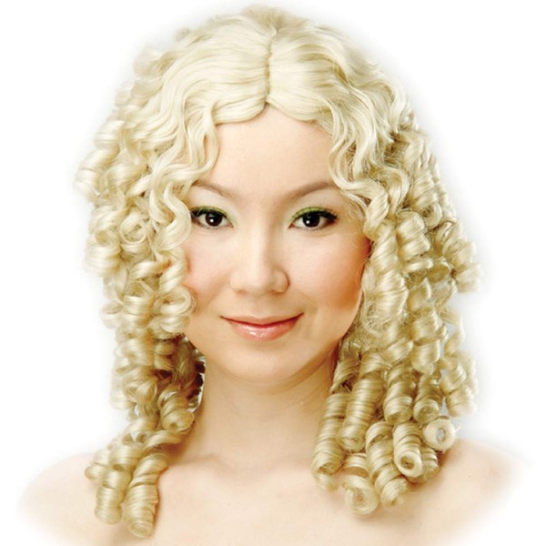 Blonde Curly Ringlets Wig