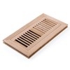 Razo White Oak Wood Flush Mount Floor Register Vent Cover,
