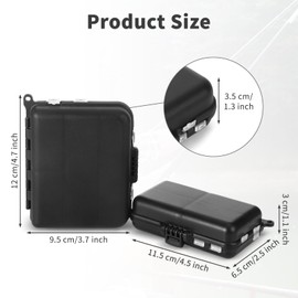 2 Stücke Köderbox Angeln,Angelbox Wasserdicht Tackle, Angeln Angelkoffer Angelzubehör mit Einzelne Fächer einstellbar für Angel Zubehör Koffer Tasche Zite Fishing Angeltasche Angelblei