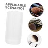 ABOOFAN 2Pcs Dustproof Makeup Brush Holder with Lid Cosmetic Organizer