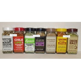 Trader Joe 7 Flavors Spice Seasoning Variety Set Great Value Bundle