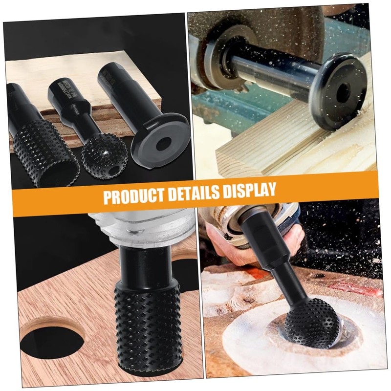 iplusmile 1Set Woodworking Rotary Burr Tool Assortment for Angle Grinders