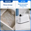Press-On Floss Dispenser for Daily Oral Care – Portable Dental