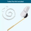 Hibbent Toilet Handle Replacement Kit For American Standard/Mansf - White-