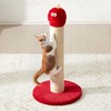 Keygarzone 22" Cat Scratching Post, Sisal Cat Scratcher with Interactive