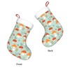 Mushroom Christmas Stocking,17.7" Xmas Fireplace Hanging Stockings Decoration Stockings for