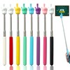 55cm Telescopic Teachers Pointer, 8 Pieces Multi-Color Extendable Hand Finger