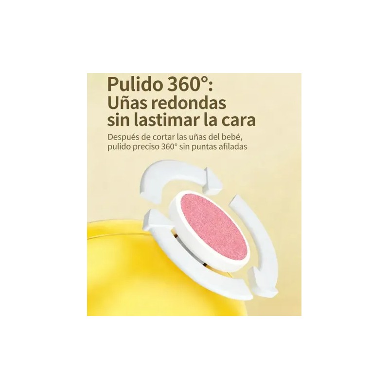 Limas Para Uñas Bebé - Lima De Uñas Eléctrica Recargable
