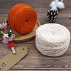 Uiopa Macrame Cord 1.3mm x 160m, 3-Strand Twisted Macrame Yarn