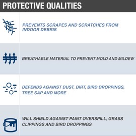 Budge Soft Stretch Motorcycle Cover Indoor Fits Motorcycles up to 96" Long (Nylon and Polyester, Black)