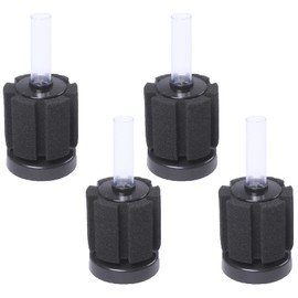 AQUANEAT Aquarium Sponge Filter Breeding Fry Betta Shrimp Nano Fish Tank 4pcs (Small up to 10Gal)