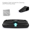 MOSISO Car Visor Sunglasses Case, Universal Automotive ABS Eyeglasses Holder