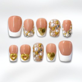 NailPhoria｜SURPRISE DEAL Collections (70 Styles) acrylic press nails:_Bling Baby_S