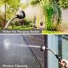 RESTMO Watering Wand Heavy Duty, Metal Garden Hose Wand with