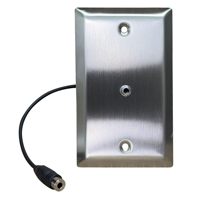 DIYTECH 3.5mm Wall Plate for Audio – AUX Jack Panel