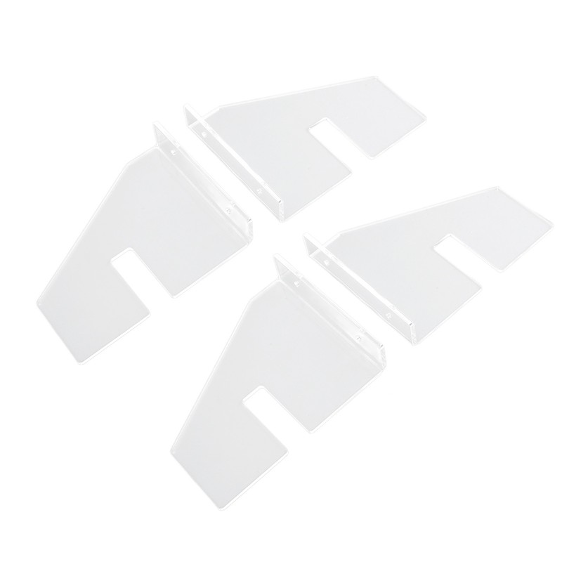 Skateboard Wall Mount Clear Acrylic Storage Display Deck Skateboard Wall