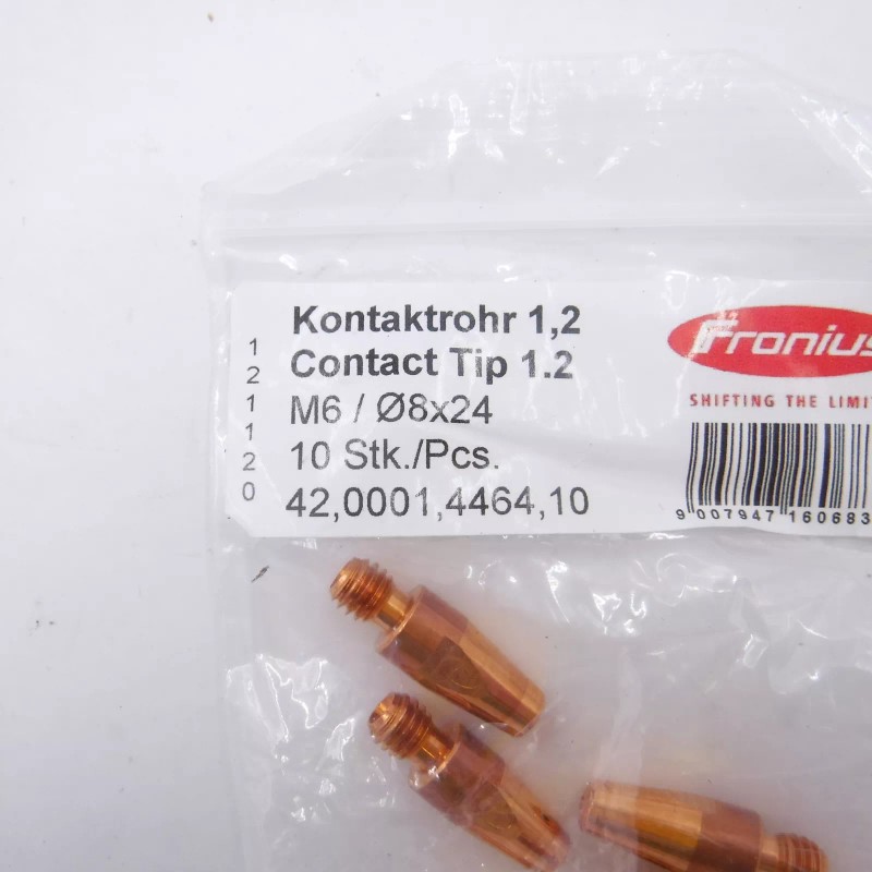 Fronius 20 Pack Fronius Contact Tips M6 8mm x 24MM