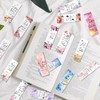 Wxiben Bible Verse Magnetic Bookmark - 48Pcs Floral Inspirational Magnetic