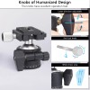 ARTCISE Low Profile Ball Head 36mm Tripod Head Professional All