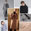 Sewing Flat Metal Button Shirt Coat Suit Buckle Buttons Gold