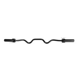 CAP Barbell Olympic Super Curl Bar, Black (2-Inch)