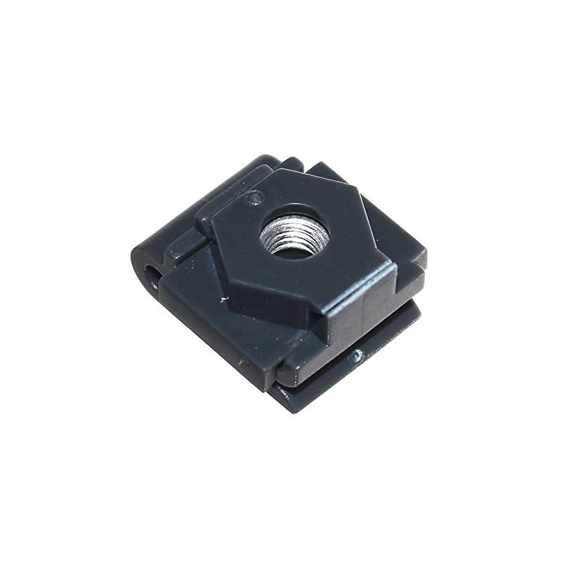 12x Clamping Nut Clips with Thread Metric Body Nut Plastic