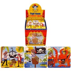 Henbrandt 20 Pirate Jigsaw Puzzles Birthday Party bag Fillers