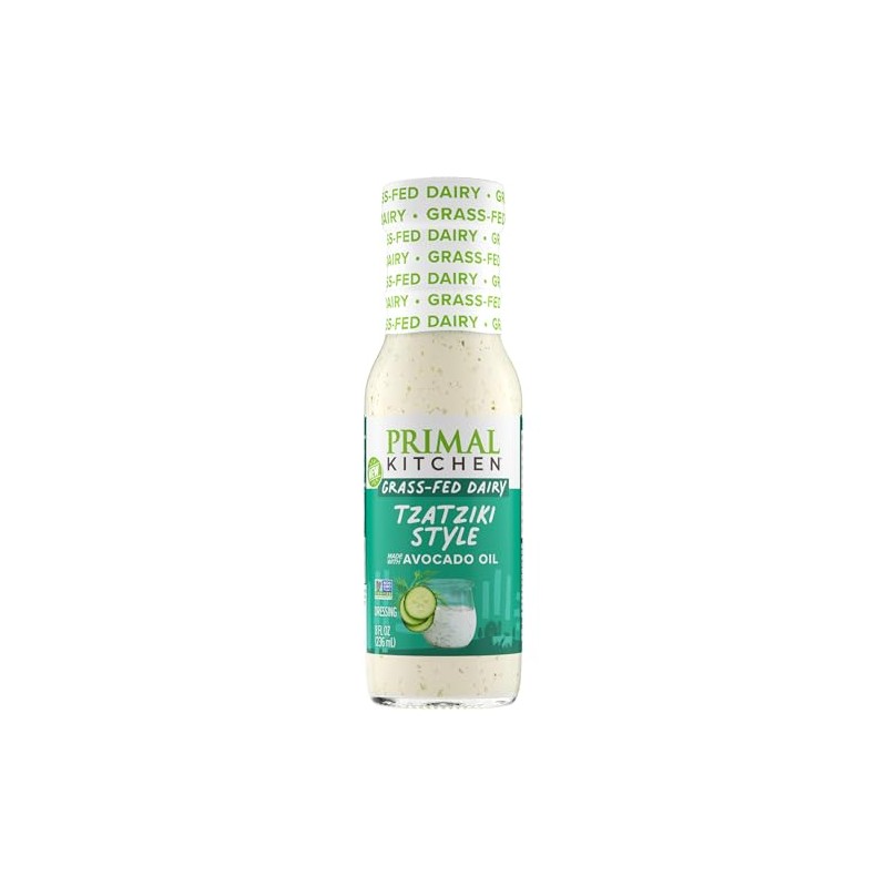 Primal Kitchen Tzatziki Dairy Dressing, 8 oz
