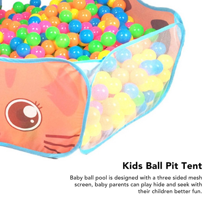 Kids Ball Pit Folding Cartoon Giraffe Baby Play Pool Tent