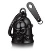 Bandmax Keyring Motorcycle Bell Stainless Steel Motorcycle Bell Keyring Viking