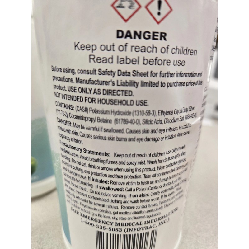 Werth Sanitary Supply 1100755 Foaming Oven And Grill Cleaner, 2