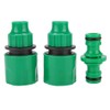 3Pcs 3/8 Hose Quick Connector Hose Adapter Hose Quick Connect