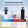 Purewell PF-4 Ceramic Purification Elements, Replacement Filters for ProOne® and