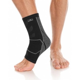 BLACKROX Hyper Balance V2 Ankle Bandage Sport Ankle Brace Right Left Women Men Foot Bandage Ankle Protection Sports Bandage Ankle Brace Ankle Brace (XL, Black)