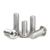 M4-0.7 x 140mm Button Head Socket Cap Screws,Allen Socket Drive,Stainless