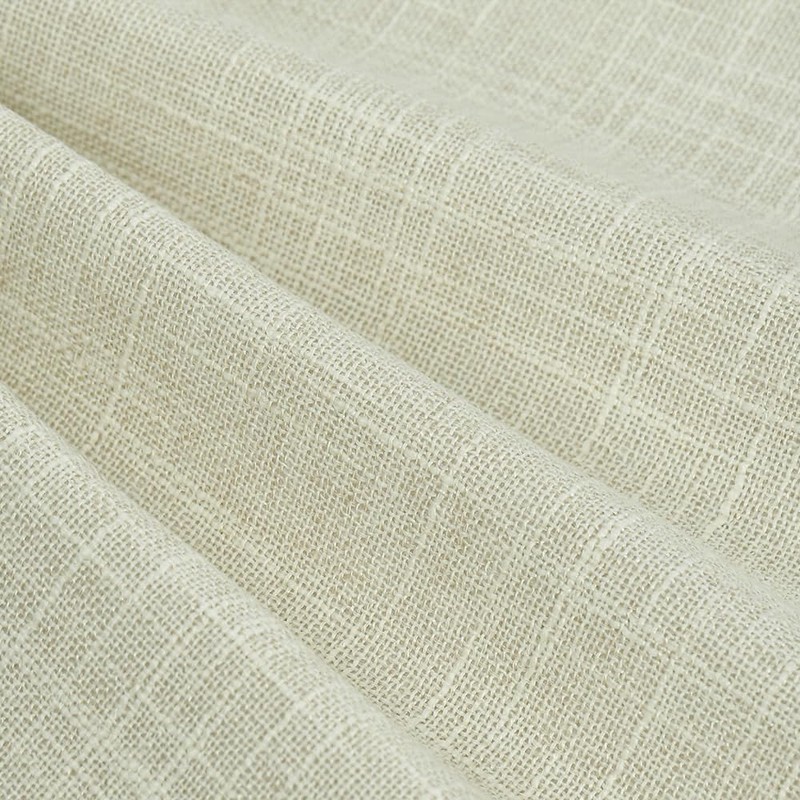 Madizz Set of 2 Faux Linen Cushion Covers, Soft Decorative