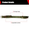 MiOYOOW Tactical Belt, Adjustable Police Waist Belt with 2 Detachable