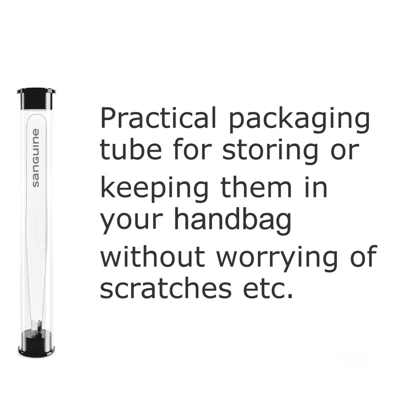 Professional Hair Tweezers Slant Tip, Eyebrow Tweezers, Facial Hair Removal