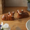 CGB Giftware | Bramble Farm Highland Cow Salt & Pepper