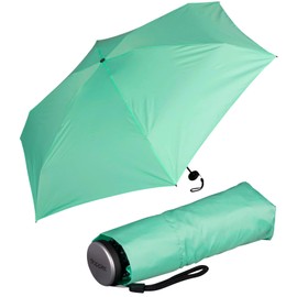 Doppler Super Mini Fibre Compact Pocket Umbrella Extremely Light and Small, Mint green