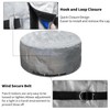 UCEDER Round Hot Tub Cover 170G Polyethylene Spa Cover Waterproof