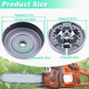 Adefol Chainsaw 3/8" 7 Teeth Clutch and Sprocket Precision Design
