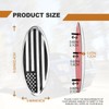Front Grill Oval Emblem for Ford, 9 Inch American Flag