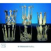 Crown Aluminium Accessory for Medieval Royalty Fancy Dress