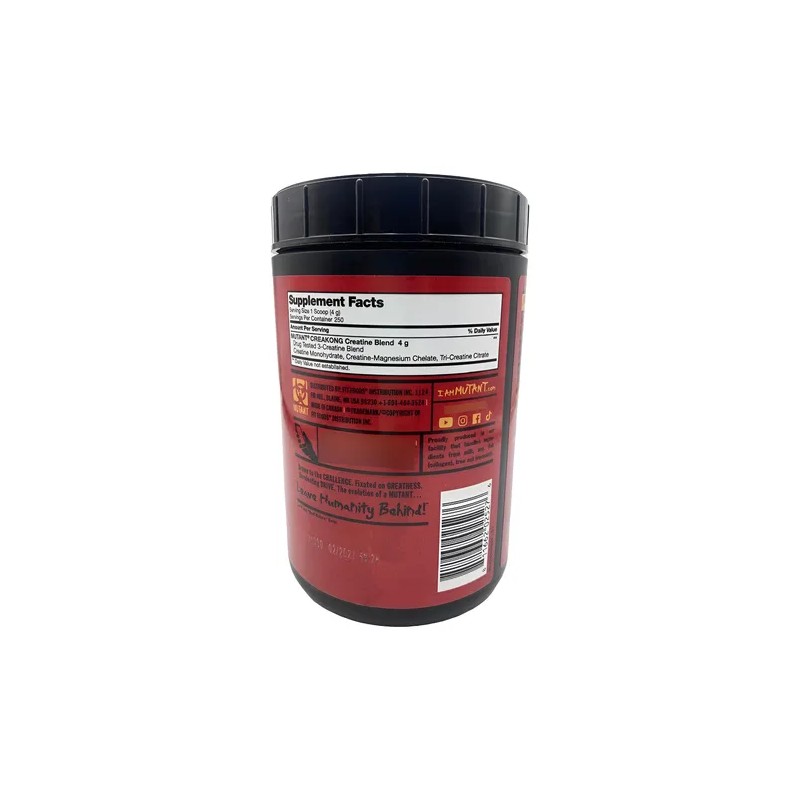 Mutant Creakong 1 Kg (250 Scoops) Creatina De Alta Pureza