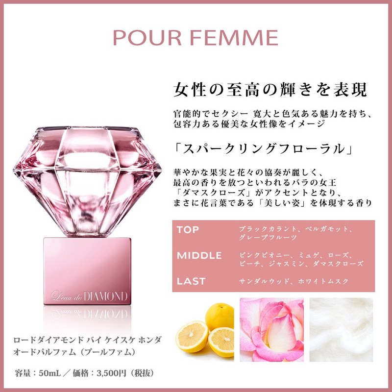 ro-dodaiamondo by keisuke Honda o-doparufamu (pu-rufamu) 50ml