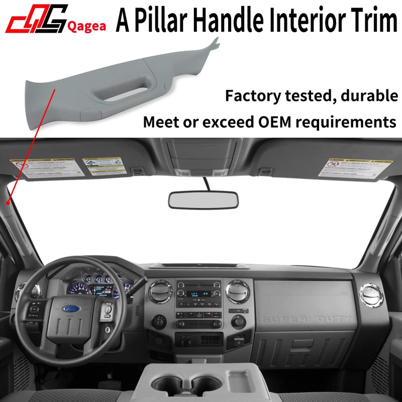 Qagea A-Pillar Grab Handle Interior Trim Driver Left Side Replacement