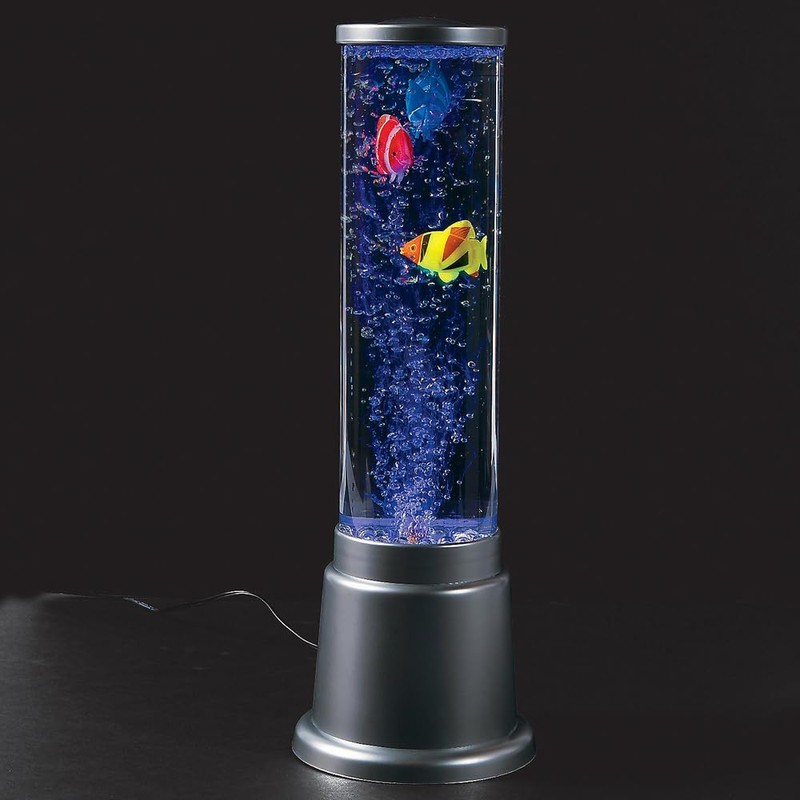 Fish Bubble Lamp - 13 inch tall - Dormroom, Kids